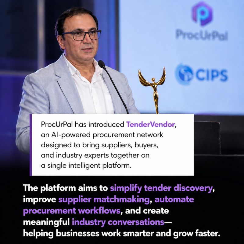 From Award-Winning Procurement Tech to TenderVendor: Vikas Chadda Launches AI-Native Business Network